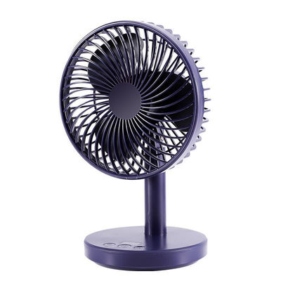 Ventilateur de table en plastique imprimé sur écran de soie pour salle de bain et système de circulation d'air USB