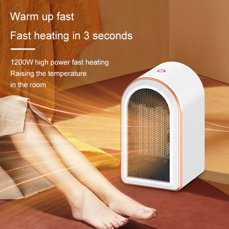Impression à écran de soie Portable 1200W Ventilateur électrique chauffant pour l'espace domestique en hiver