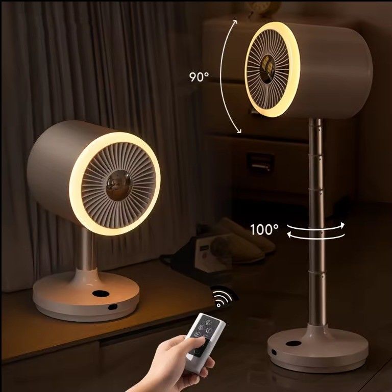 Source d'alimentation usb ventilateur au sol rechargeable avec ventilateur de bureau portable léger