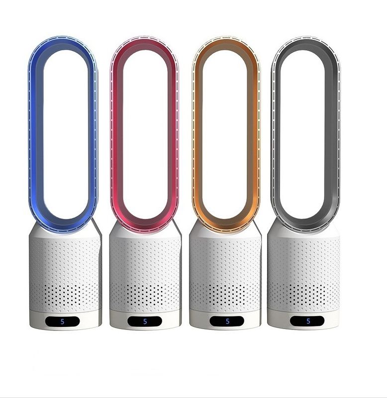 Ventilateur sans lame de 20 pouces 2 heures avec écran tactile et technologie de circulation d'air