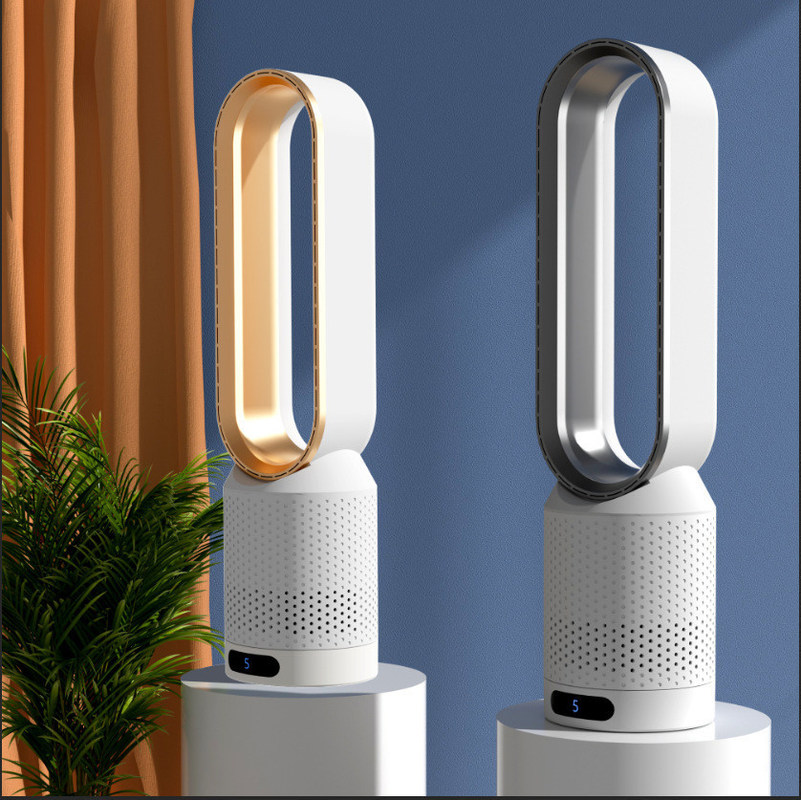 Ventilateur de refroidissement à air faible bruit Purification sans feuilles 2 en 1 Ventilateur sans lame pour le commerce