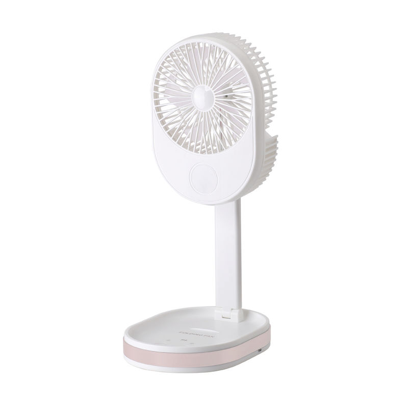 Logo personnalisé Petit ventilateur pliable portable pour la recharge de bureau à domicile