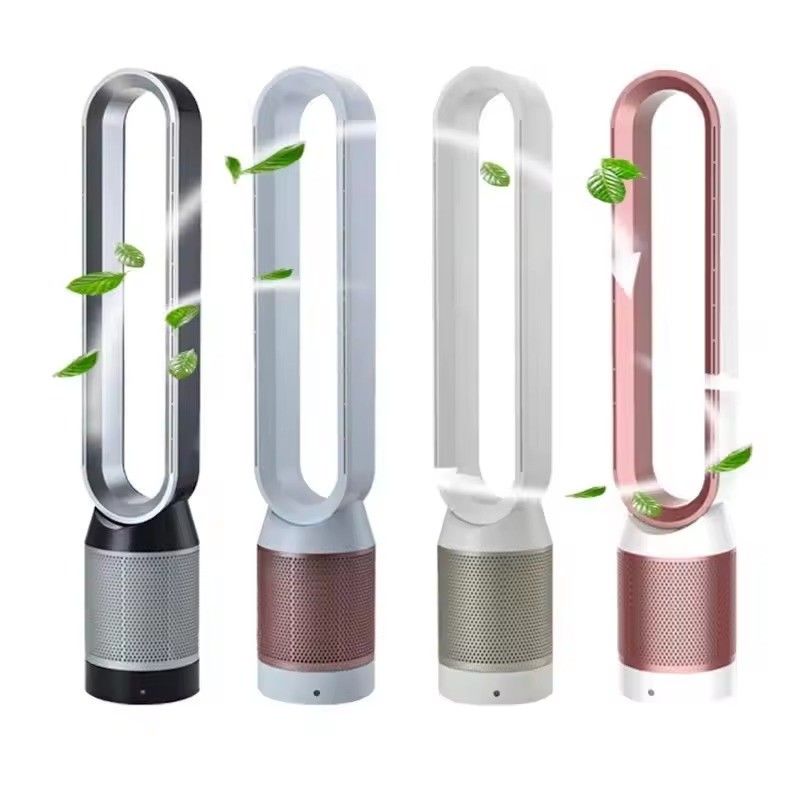 Ventilateur de tour de refroidissement sans lame de 42 pouces avec purificateur d'air Hepa et télécommande intelligente 2024