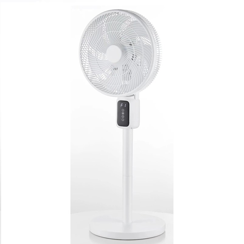 12 pouces télécommande portable piédestal oscillant Air circulant ventilateur au sol debout