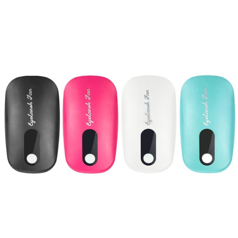 Ventilateur de séchoir à cils mini Ventilateur électrique USB rechargeable pour les besoins de greffe et de plantation
