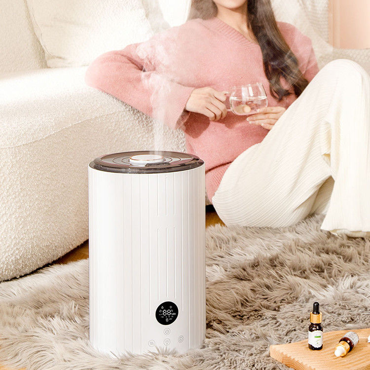 Grand humidificateur à impédance à brouillard froid pour chambre à coucher Oem 5L remplissage supérieur électronique à ultrasons