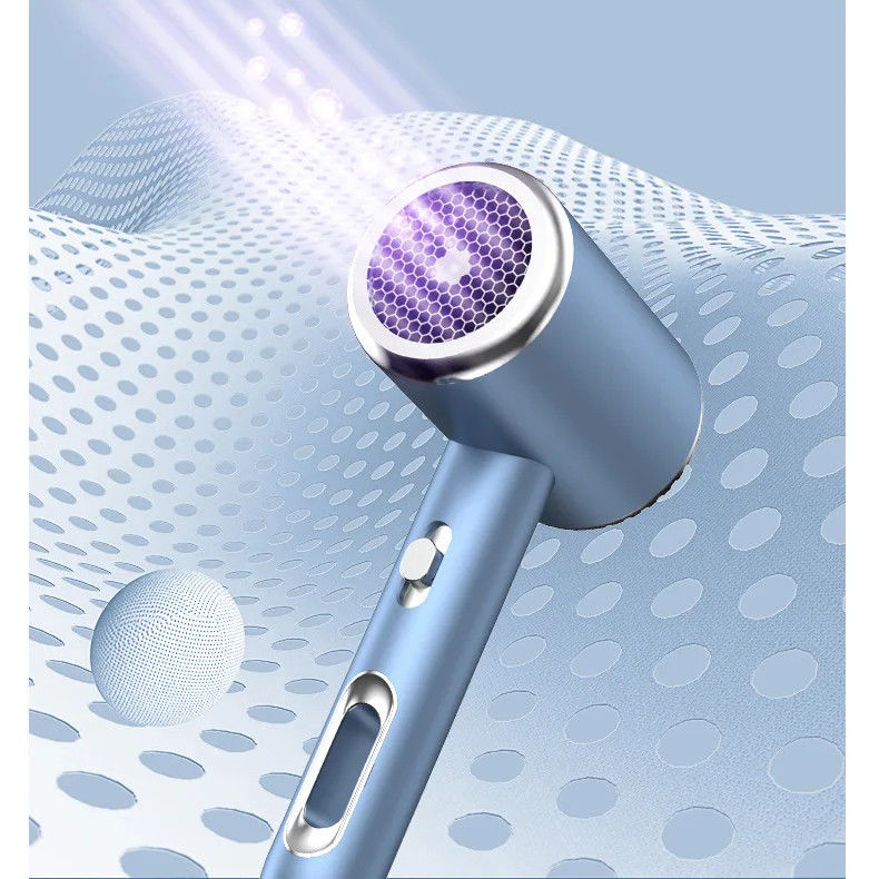 Haute vitesse violet bleu blanc sèche-cheveux Air Styler Salon brosse à air chaud pour le ménage