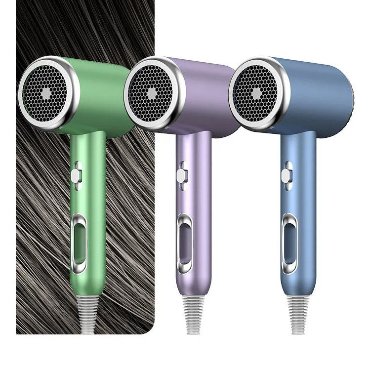 Hôtel ménage sèche-cheveux à grande vitesse Air Styler Salon brosse à air chaud avec corps métallique