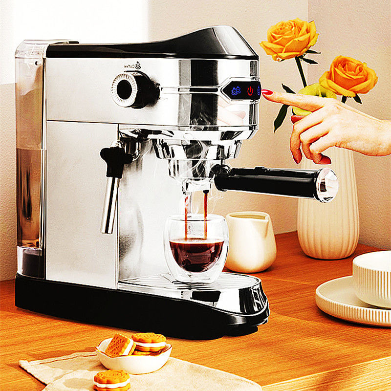 Machine à café à domicile 1450W 220V en acier inoxydable machine à café nano électrique portable 2