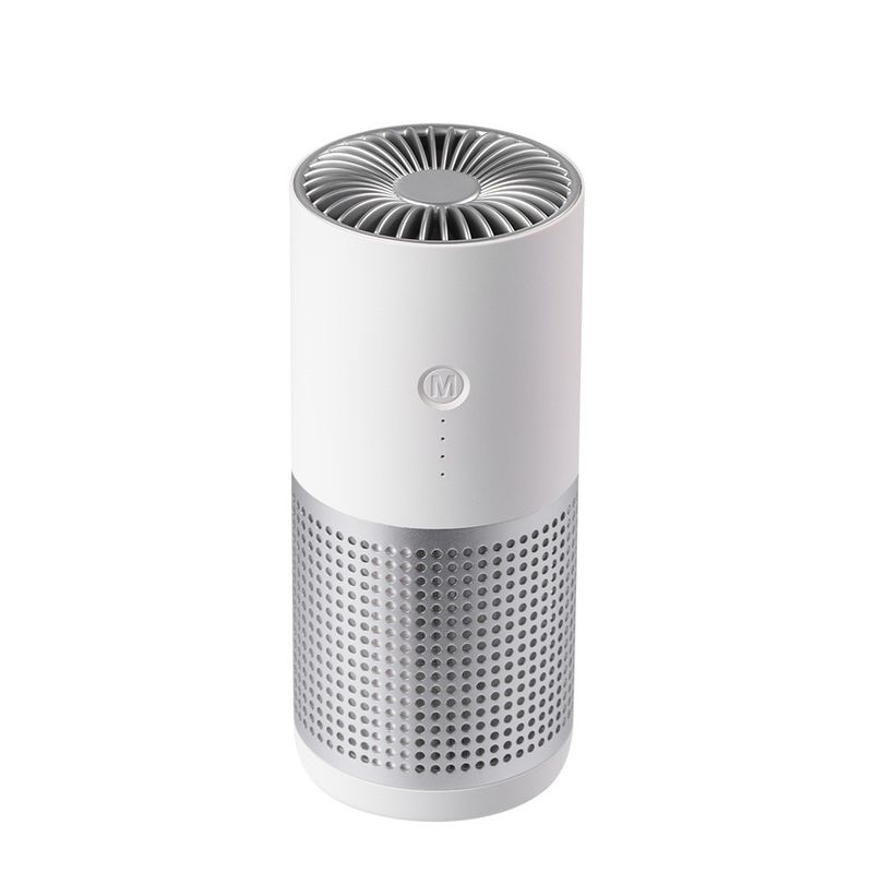 Mini-purificateur d'air de bureau avec technologie des ions négatifs et port USB