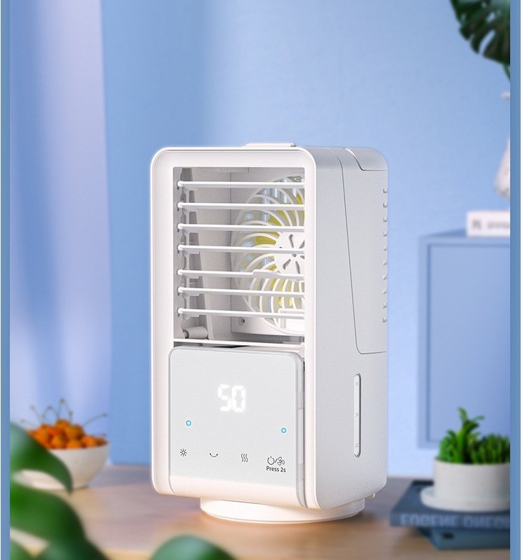 Ventilateur de refroidissement de bureau silencieux portable rechargeable