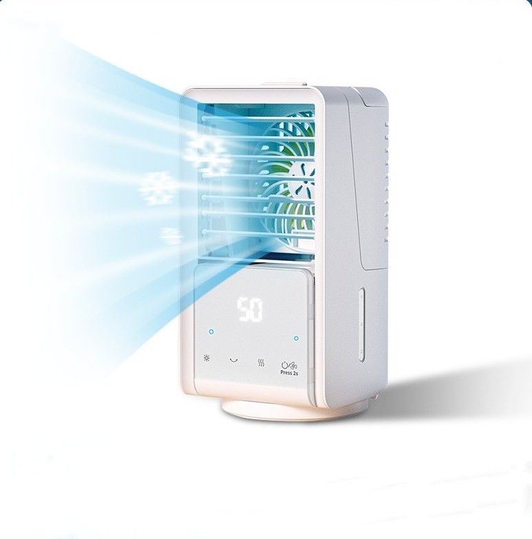 Mini refroidisseur d'air pour espace personnel avec réservoir d'eau de 700 ml et alimentation USB