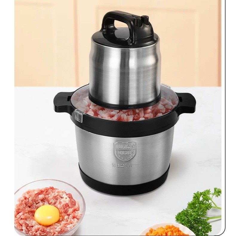 Broyeur multifonctionnel à moteur à cuivre pur de grande capacité pour la découpe et le jus de légumes