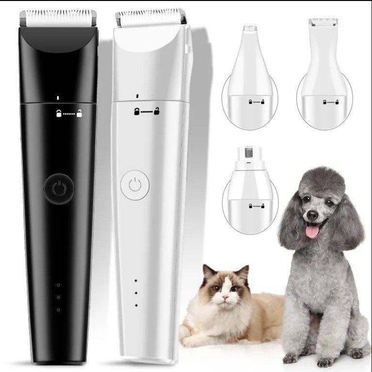 20*10*6,2cm 4 en 1 kit électrique rechargeable USB pour chien et chat
