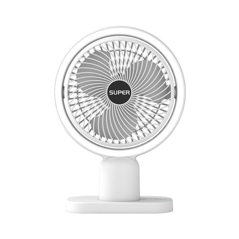 Ventilateur électrique portable de 6 pouces avec rotation USB et batterie rechargeable