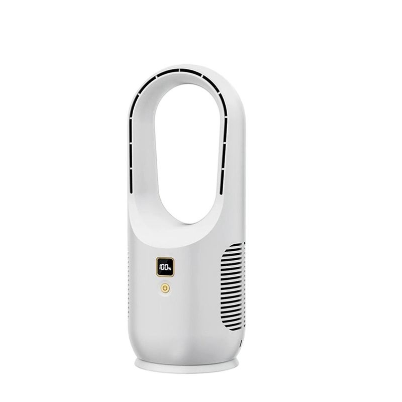 3H-6H Temps d'utilisation Ventilateur de bureau sans lame fonctionnant à la batterie pour un refroidissement économe en énergie