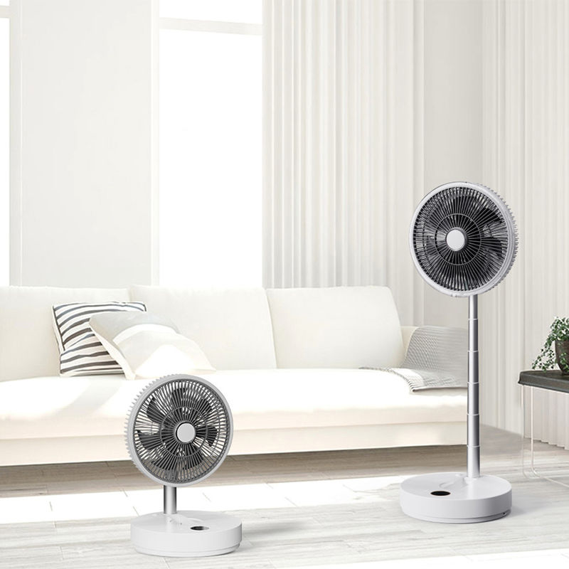 Ventilateur de refroidissement par air avec conception télescopique portable et télécommande