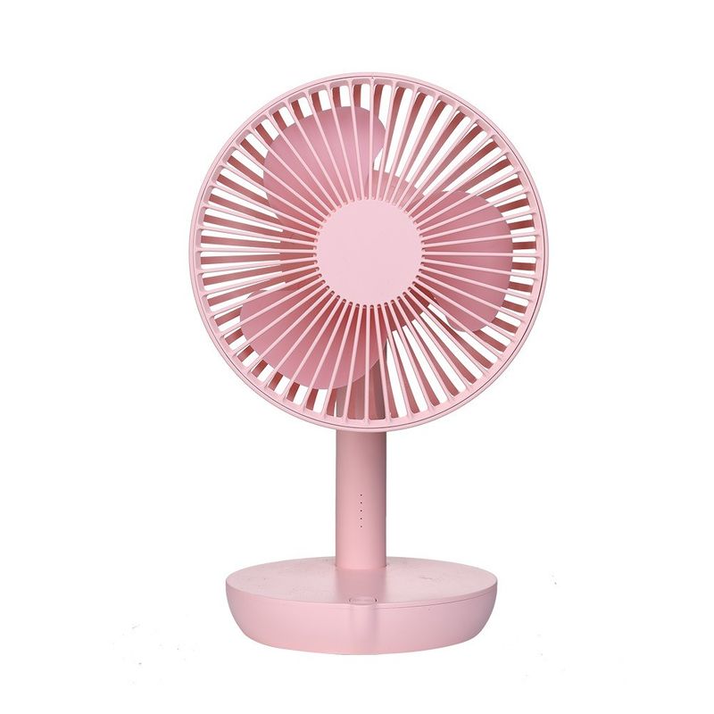 Dimensions L x W x H pouces 170*138*270mm Ventilateur de table électrique portable en rose